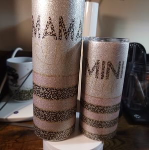 30 oz & 15 oz matching momma and mini cups